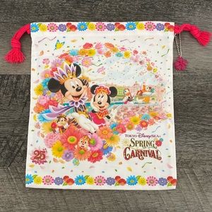 Tokyo Disney Sea Mini Drawstring Bag